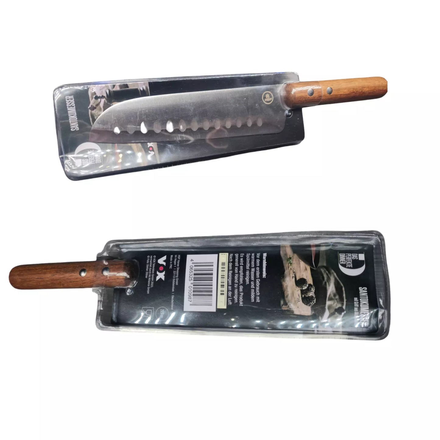 Messer Set 3 teile Santokumesser Brotmesser Schälmesser Neu