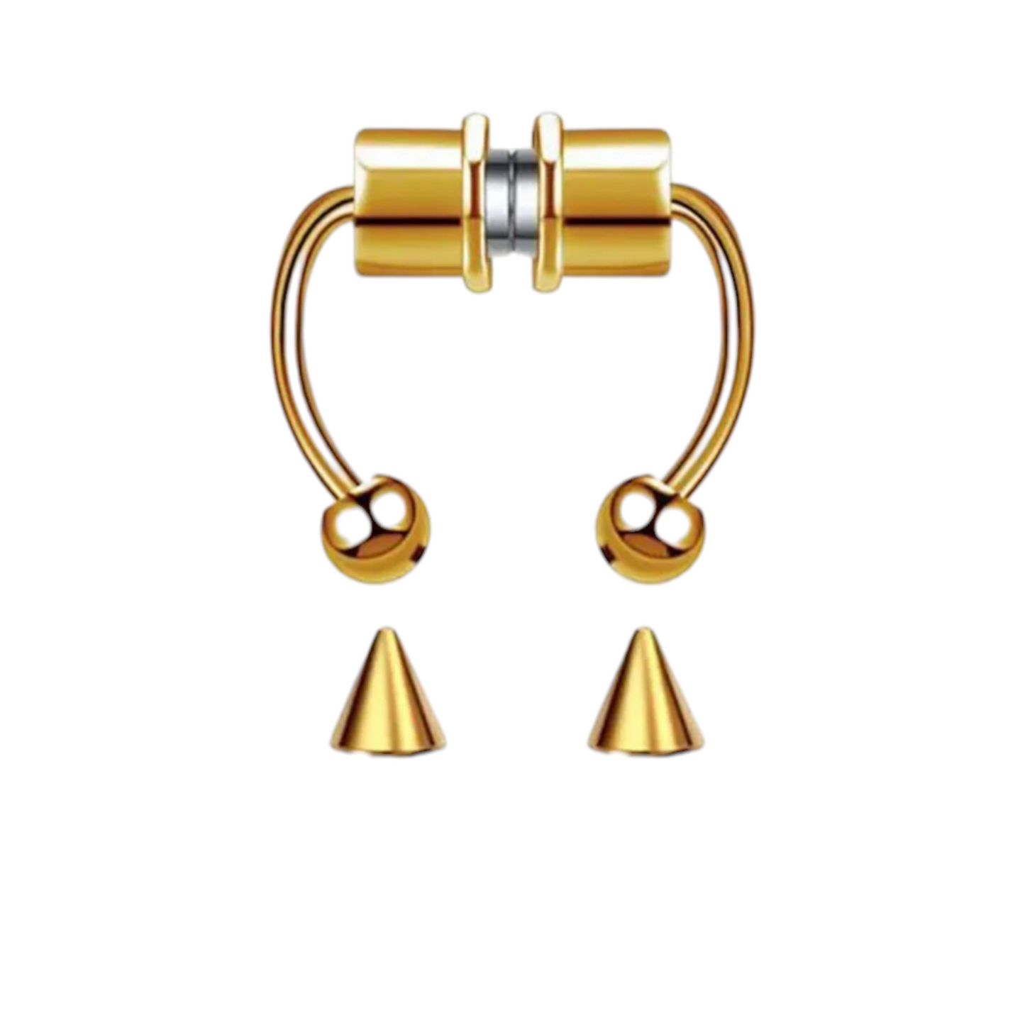Magnet Hufeisen Piercing Septum Fake Septum