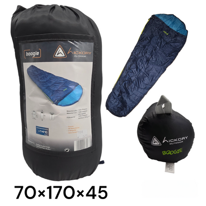 Schlafsack Sommer Camping für Erwachsene und Kinder Blau Rot