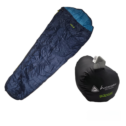 Schlafsack Sommer Camping für Erwachsene und Kinder Blau Rot