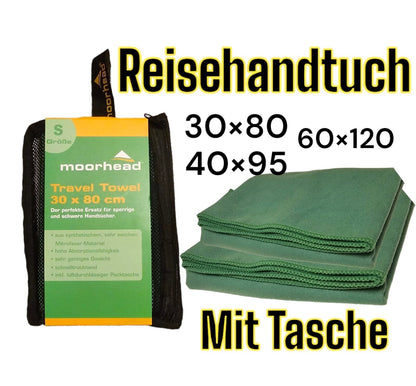 Mikrofaser Reisehandtuch extra saugfähig Handtuch Travel Badetuch Sporttuch